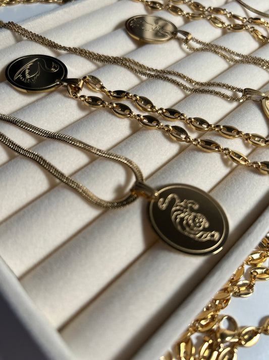 Collana con ciondolo Tigre