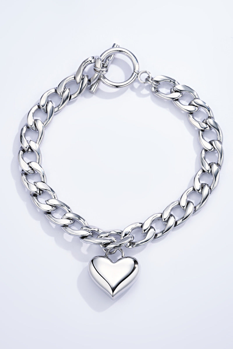 Bracciale Cuore Chain