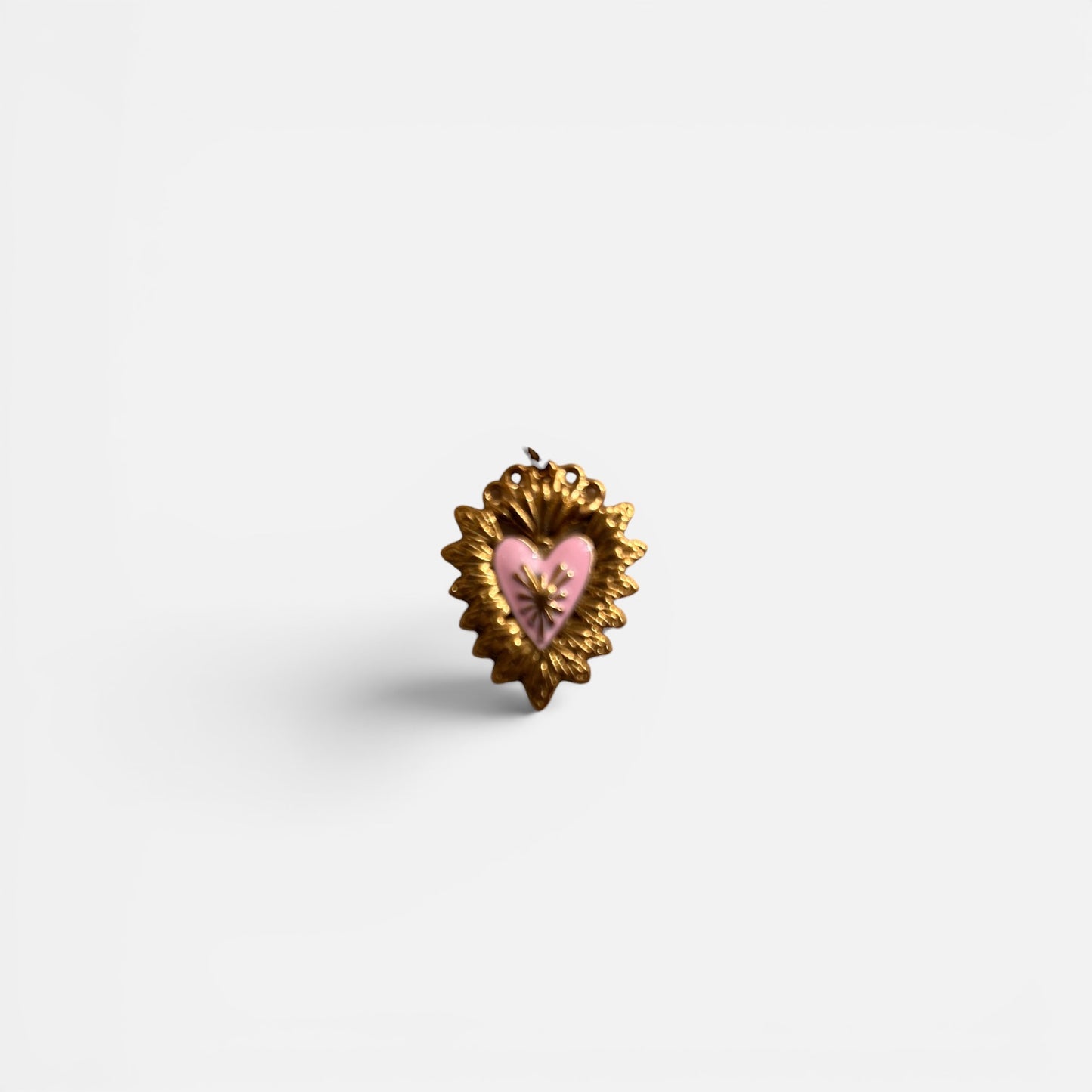Charm Cuore sacro Pink