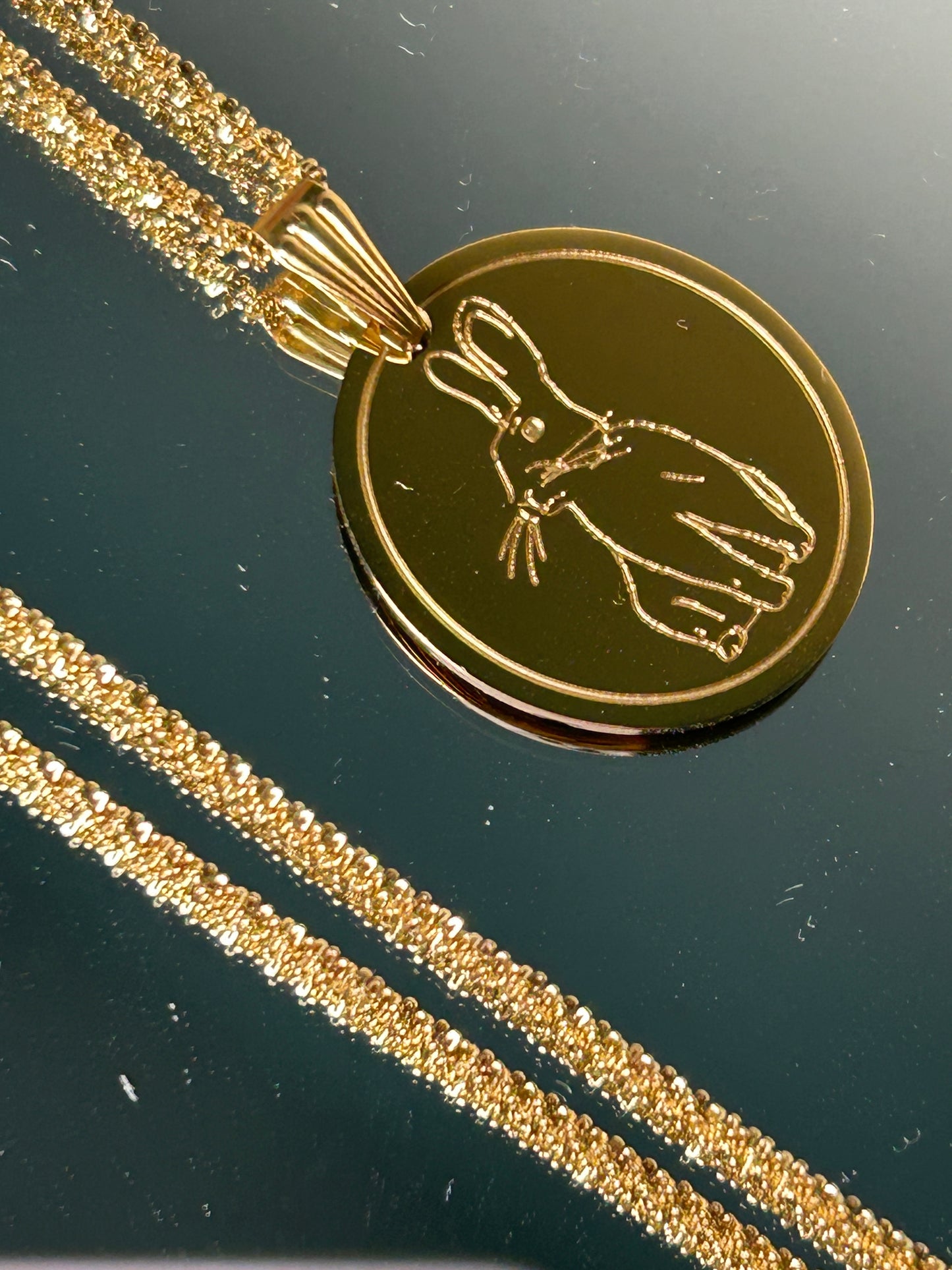 Collana con ciondolo Coniglio