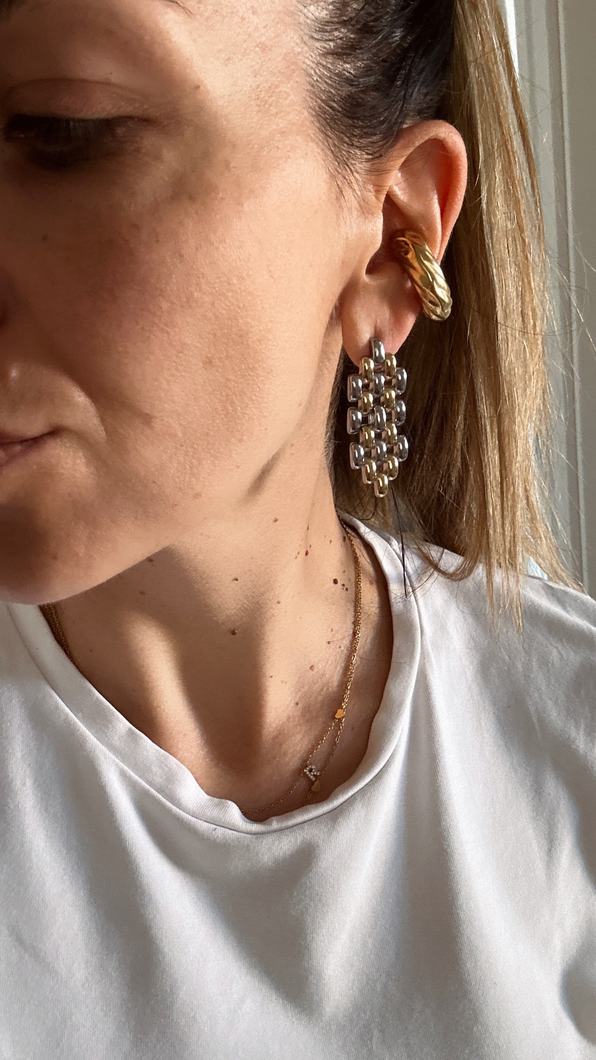 Orecchini Malia bicolor