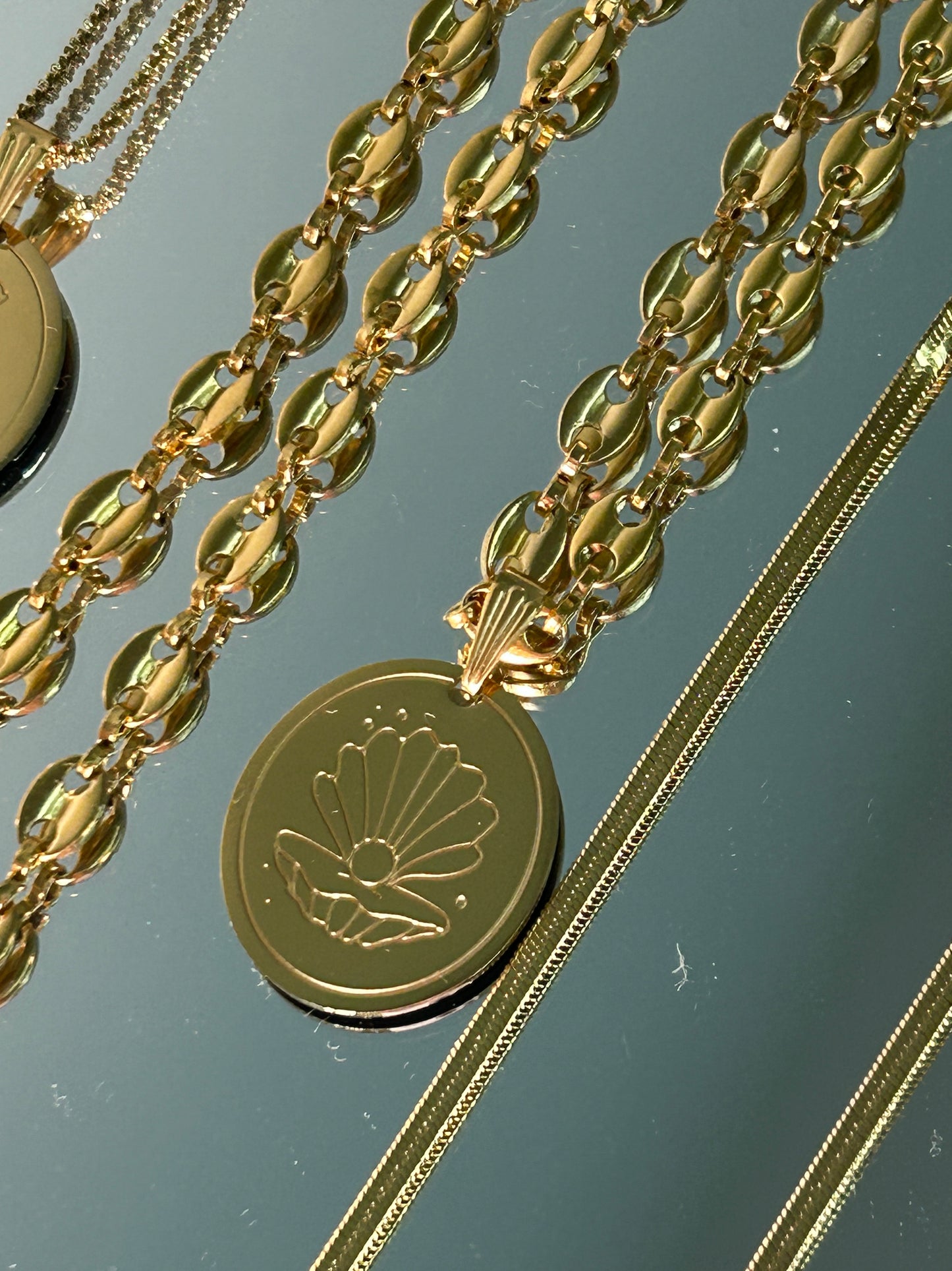 Collana con ciondolo Conchiglia