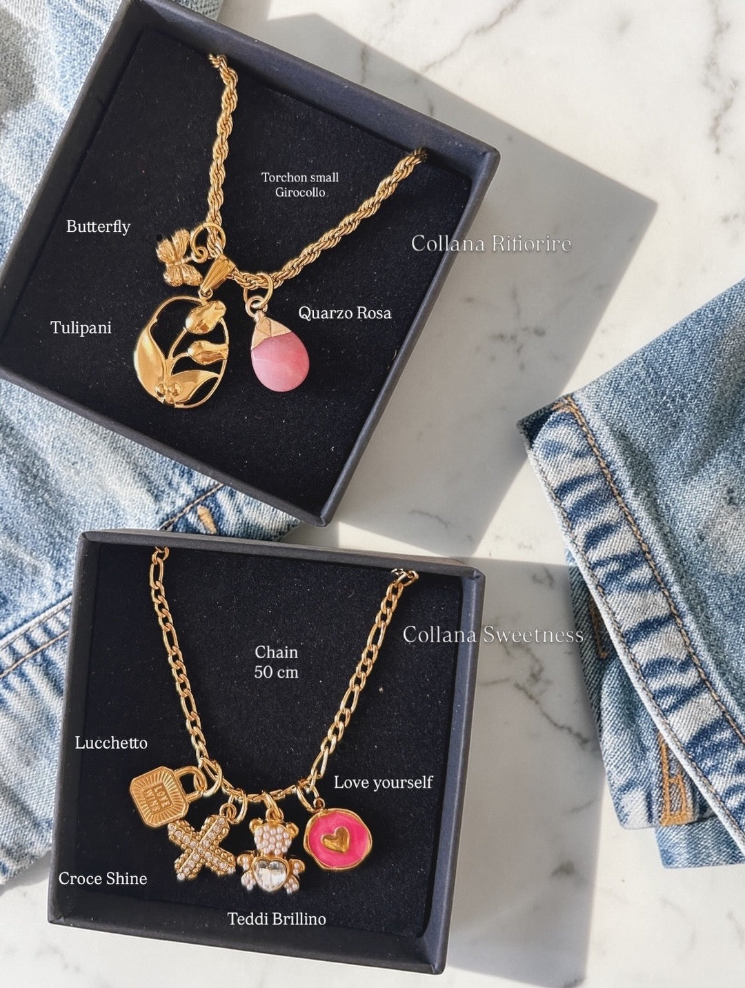 Base per collana personalizzata