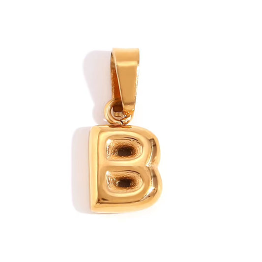 Charm letterine puffy