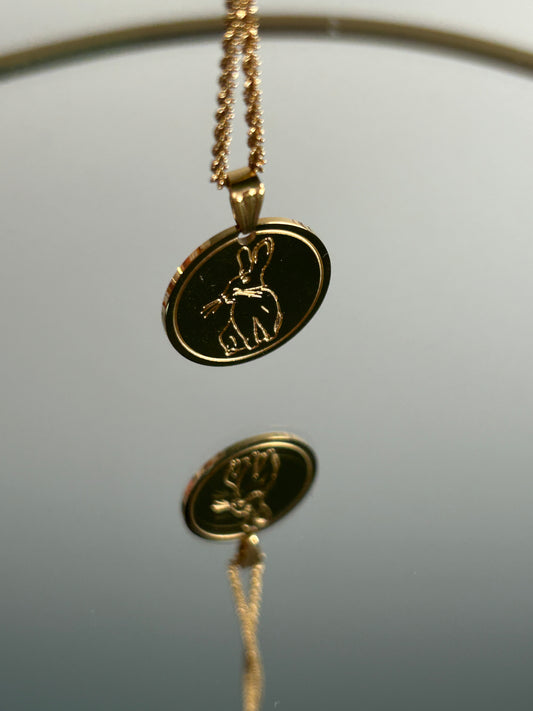 Collana con ciondolo Coniglio