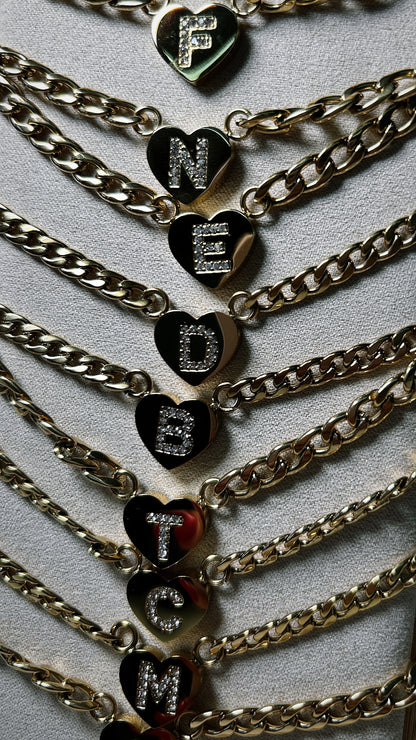 Collana iniziale Cuore mio