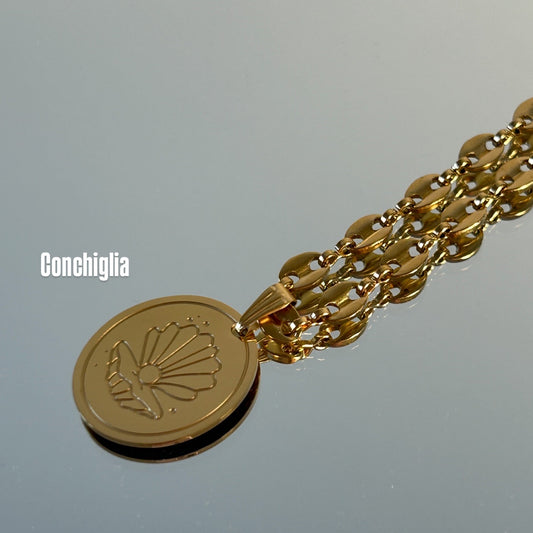 Collana con ciondolo Conchiglia