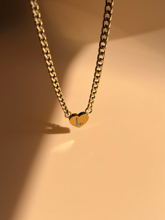 Collana iniziale Cuore mio