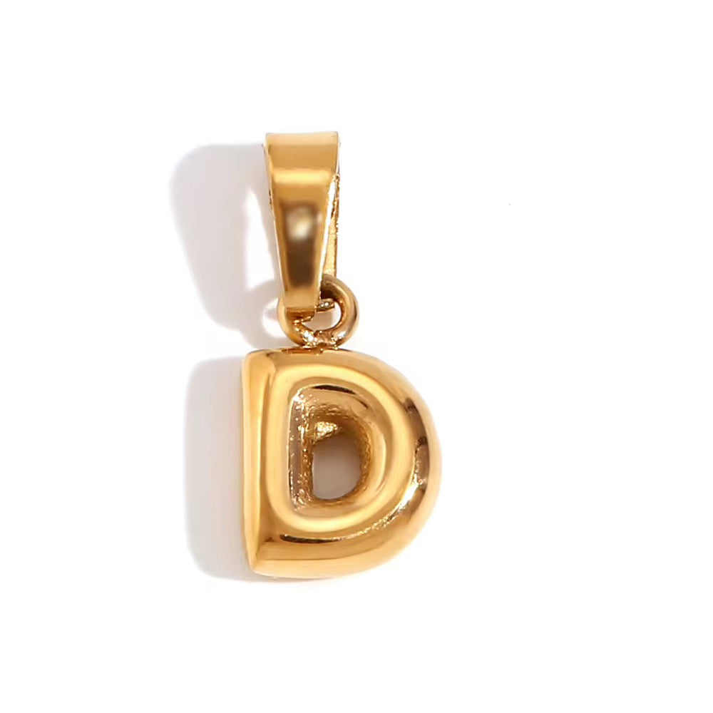 Charm letterine puffy