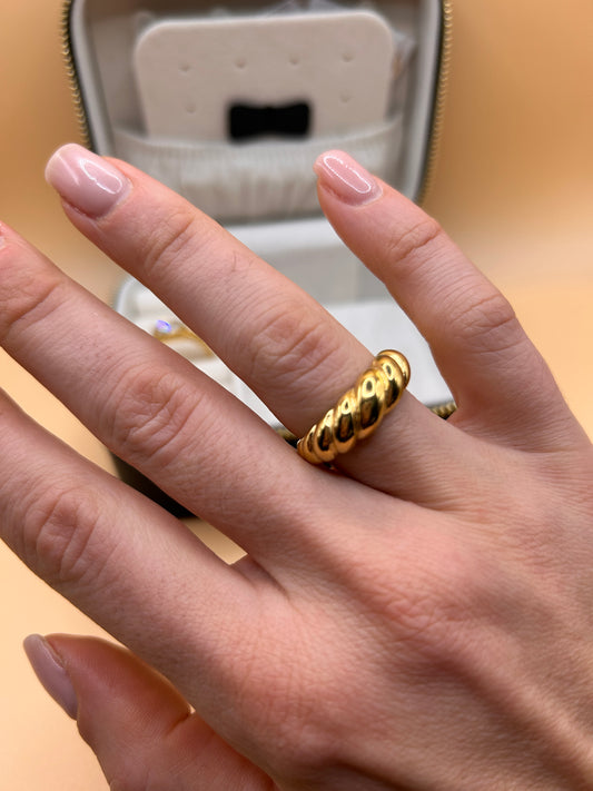 Anello Croissant Slim