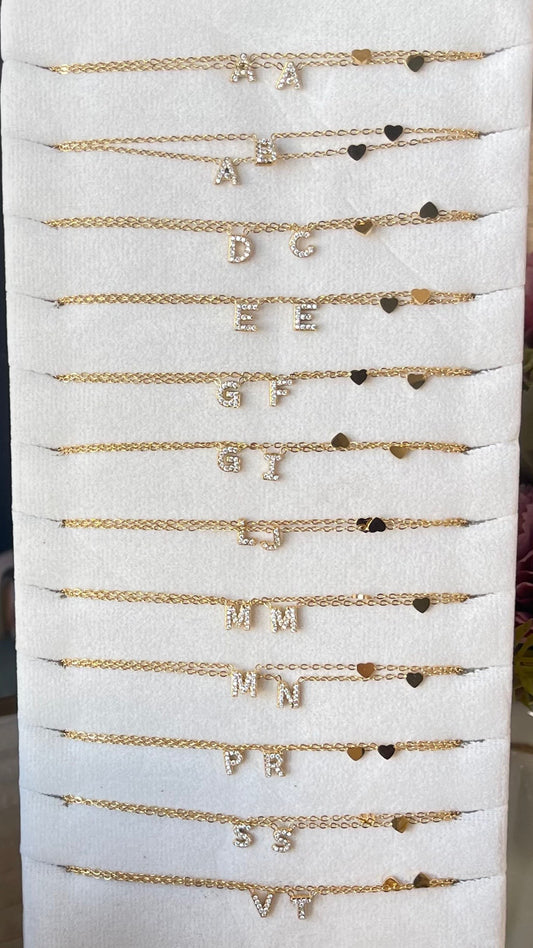 Collana Micro iniziale Love