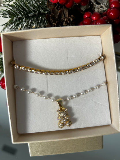 Collana mini teddy