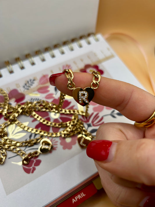 Collana iniziale Cuore mio