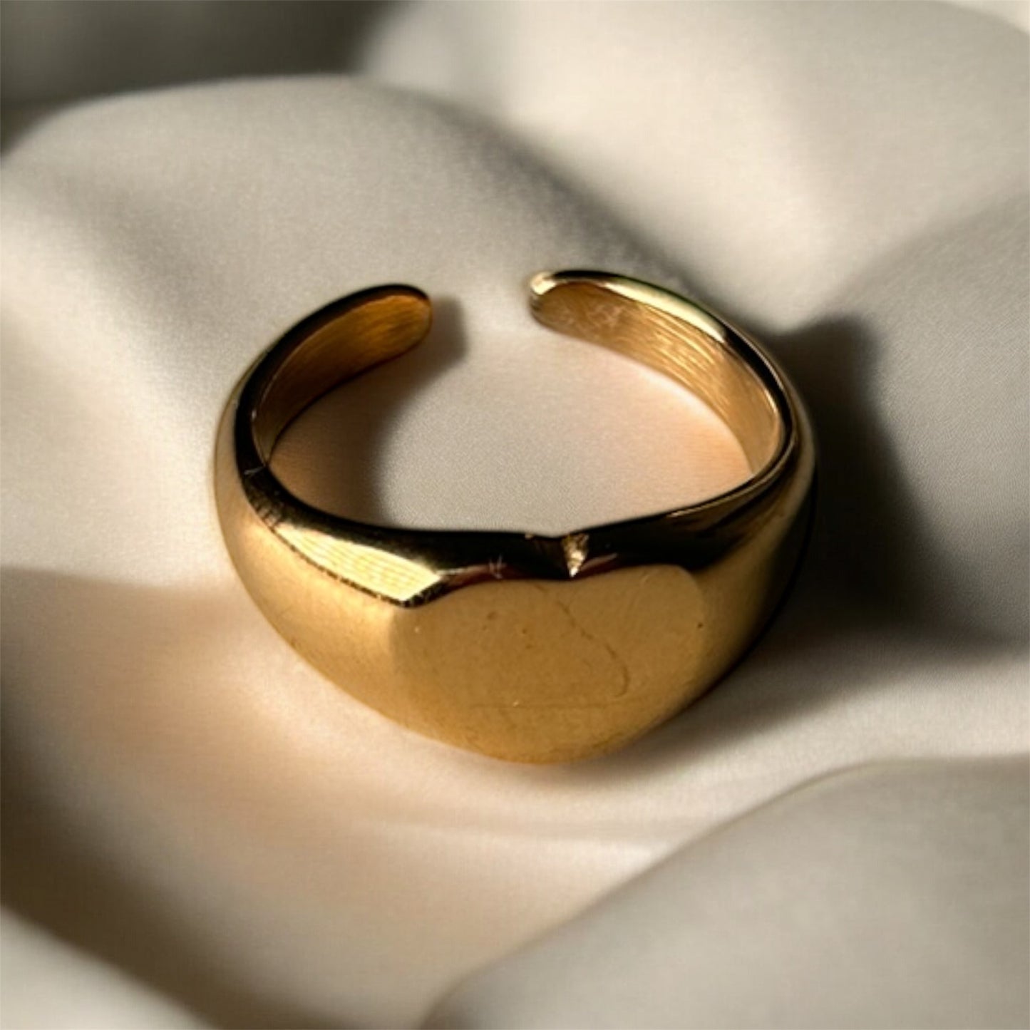 Anello chevalier Heart