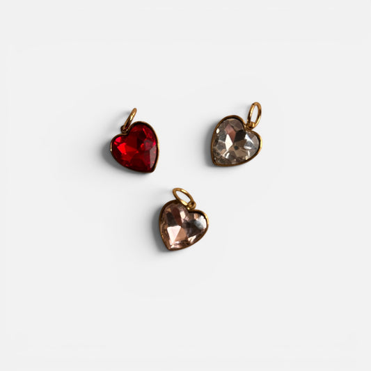 Charm Cuore Crystal
