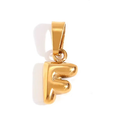 Charm letterine puffy