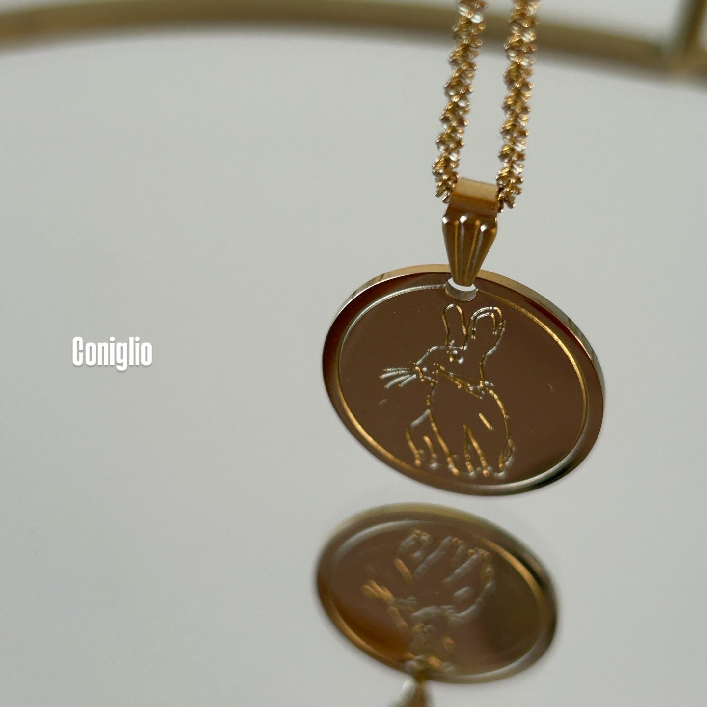 Collana con ciondolo Coniglio