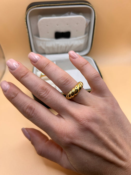 Anello Croissant Slim