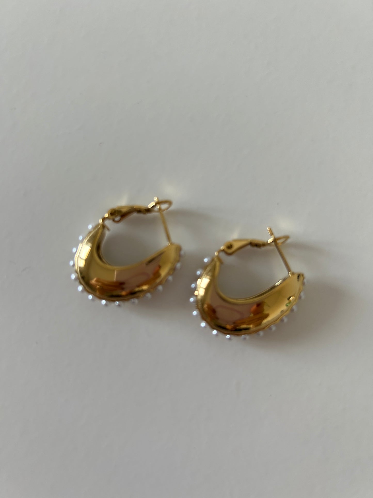 Orecchini Perline Oval