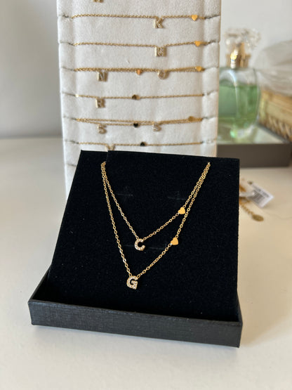 Collana Micro iniziale Love