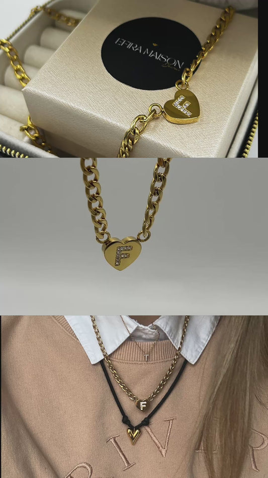 Collana iniziale Cuore mio