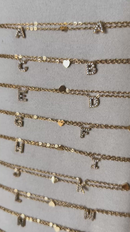 Collana Micro iniziale Love